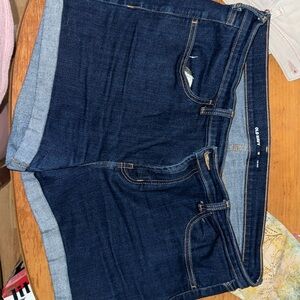 Shorts - dark blue jean. Old navy size 16